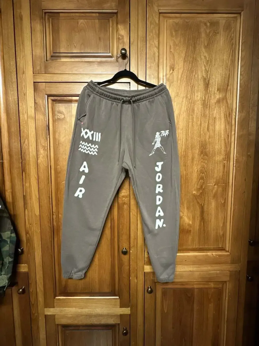 Jordan Artist Series by Umar Rashid Flight Fleece Sweatpants - Palomino/Sail